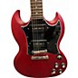Used Epiphone SG Classic P90 Satin Red Solid Body Electric Guitar