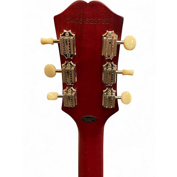 Used Epiphone SG Classic P90 Satin Red Solid Body Electric Guitar