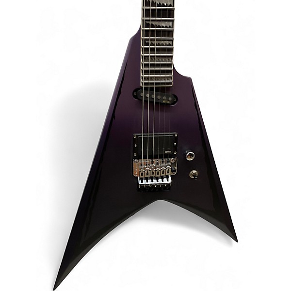 Used ESP LTD Alexi Laiho Signature Ripped Purple Solid Body Electric Guitar