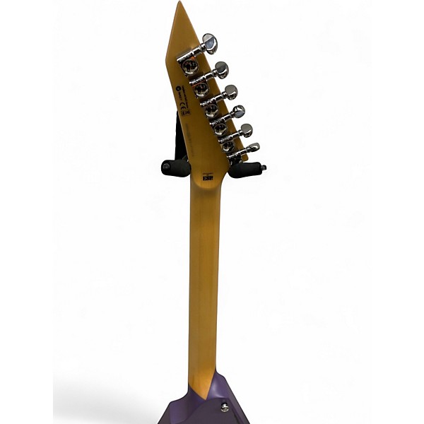 Used ESP LTD Alexi Laiho Signature Ripped Purple Solid Body Electric Guitar
