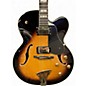 Used Washburn J5 Jazz Venetian 2 Color Sunburst Hollow Body Electric Guitar