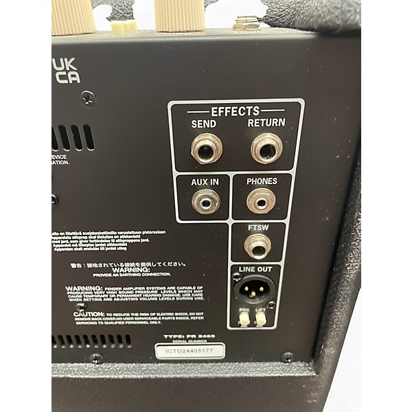 Used Fender Rumble 100 1x15 100W Bass Combo Amp