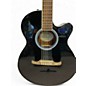Used Fender FA135CE Concert Black Acoustic Electric Guitar