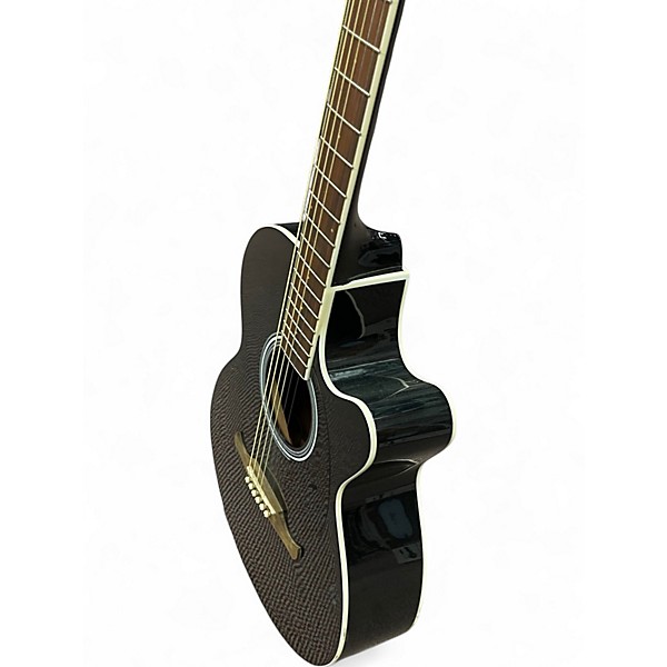 Used Fender FA135CE Concert Black Acoustic Electric Guitar
