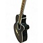 Used Fender FA135CE Concert Black Acoustic Electric Guitar