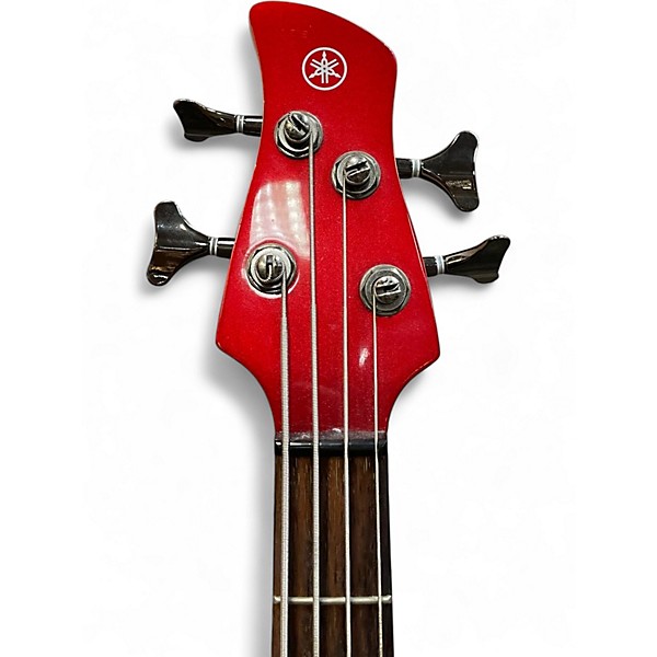 Used Yamaha TRBX304 Metallic Red Electric Bass Guitar Metallic Red