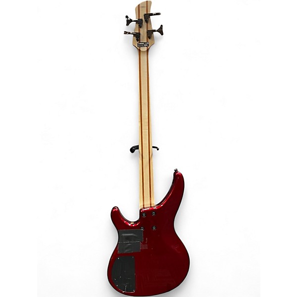 Used Yamaha TRBX304 Metallic Red Electric Bass Guitar Metallic Red