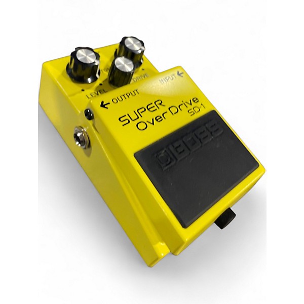 Used BOSS SD1 Super Overdrive Effect Pedal