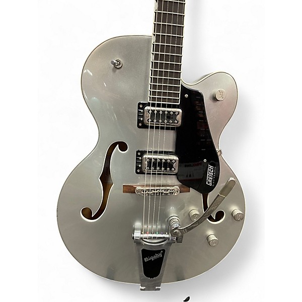 Used Gretsch Guitars G5420T Electromatic Silver Hollow Body Electric Guitar
