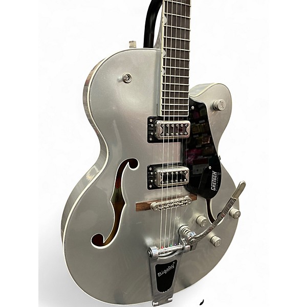 Used Gretsch Guitars G5420T Electromatic Silver Hollow Body Electric Guitar