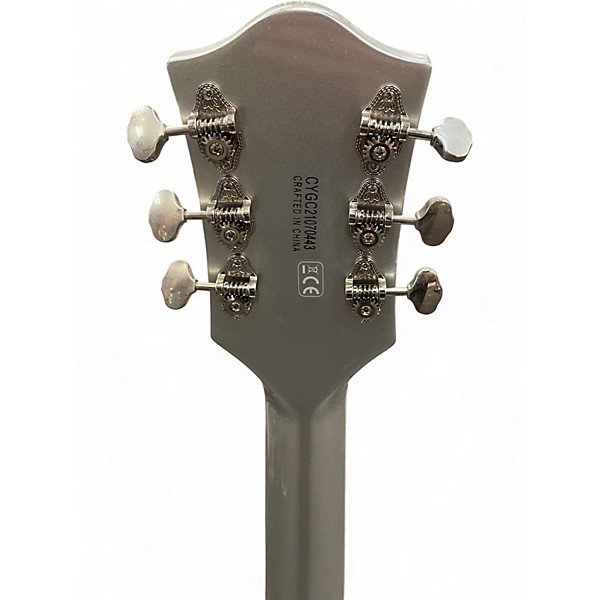 Used Gretsch Guitars G5420T Electromatic Silver Hollow Body Electric Guitar