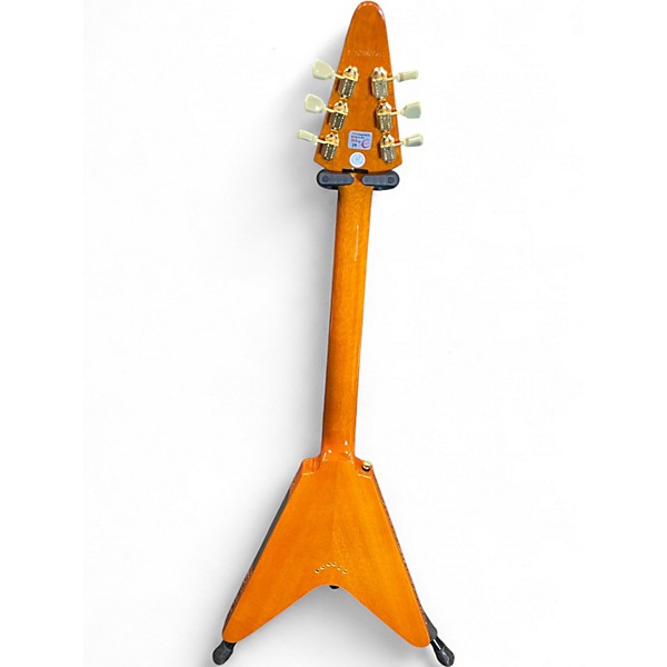 Used Epiphone JOE BONAMASSA 1958 KORINA AMOS FLYING V Natural Solid Body Electric Guitar