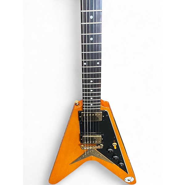 Used Epiphone JOE BONAMASSA 1958 KORINA AMOS FLYING V Natural Solid Body Electric Guitar