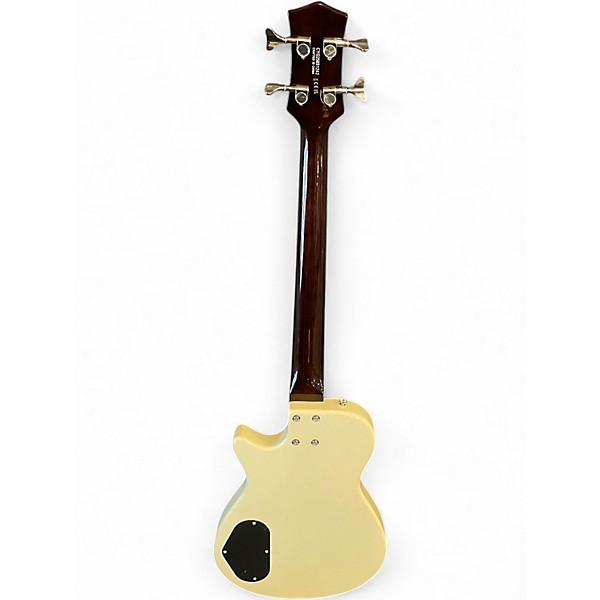Used Gretsch Guitars Streamliner Jet Club Bass White Electric Bass Guitar