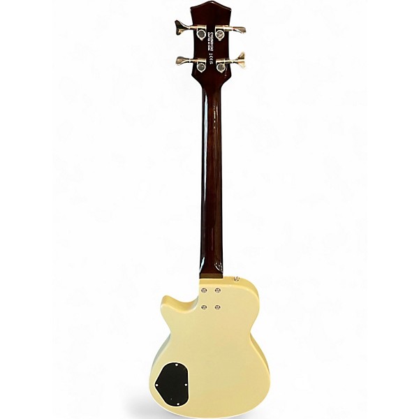 Used Gretsch Guitars Streamliner Jet Club Bass White Electric Bass Guitar