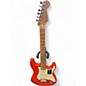 Used Fender DELUXE EDITION PLAYER STRATOCASTER ROASTED Fiesta Red Solid Body Electric Guitar thumbnail