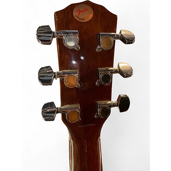 Used Fender DG20S Natural Acoustic Guitar