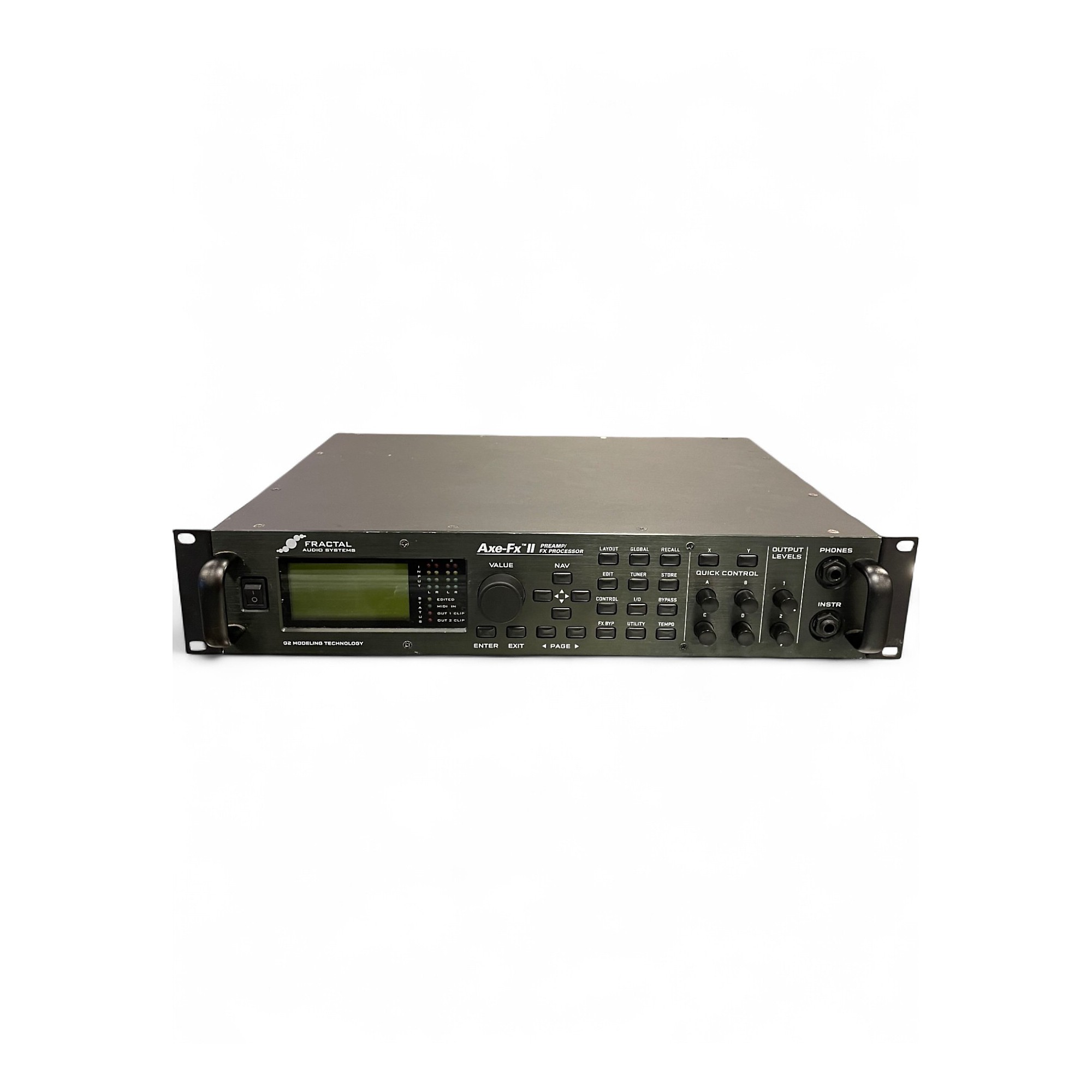 Used Fractal Audio AXE-Fx II Effect Processor | Guitar Center
