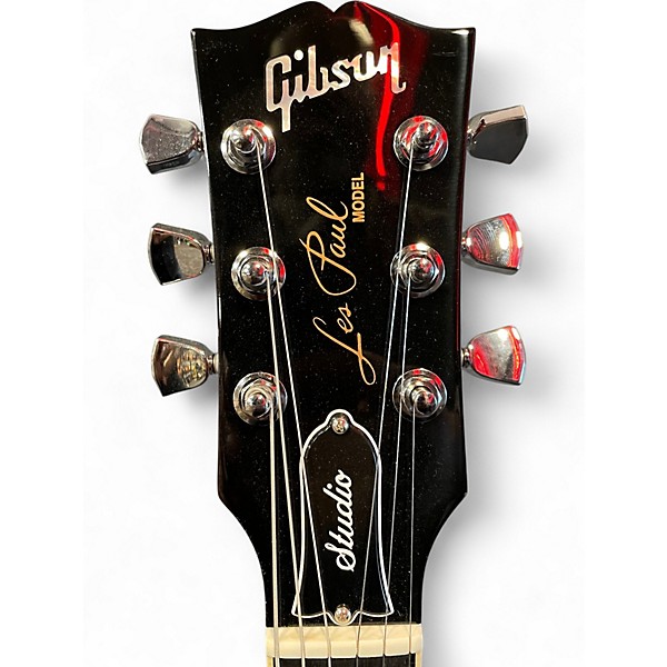 Used Gibson Les Paul Studio Session Bourbon Sunburst Solid Body Electric Guitar