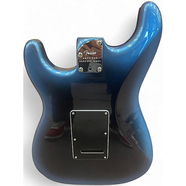 Used Fender American Professional II Stratocaster Blue Burst Solid Body Electric Guitar