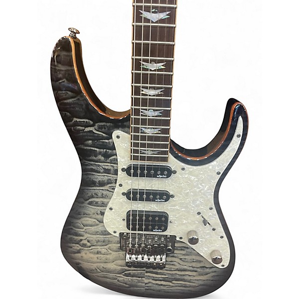 Used Schecter Guitar Research EXTREME BANSHEE 6 FR Trans Gray Solid Body Electric Guitar