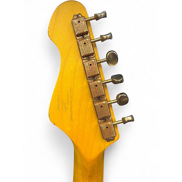 Used Vintage Icon Series V6 2 Color Sunburst Solid Body Electric Guitar