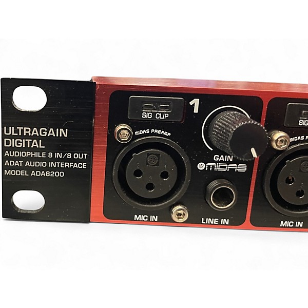Used Behringer ADA8000 Ultragain Pro 8 Audio Converter