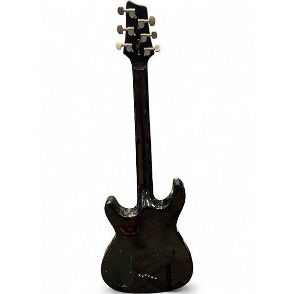 Used Ibanez SZ720FM Trans Black Solid Body Electric Guitar