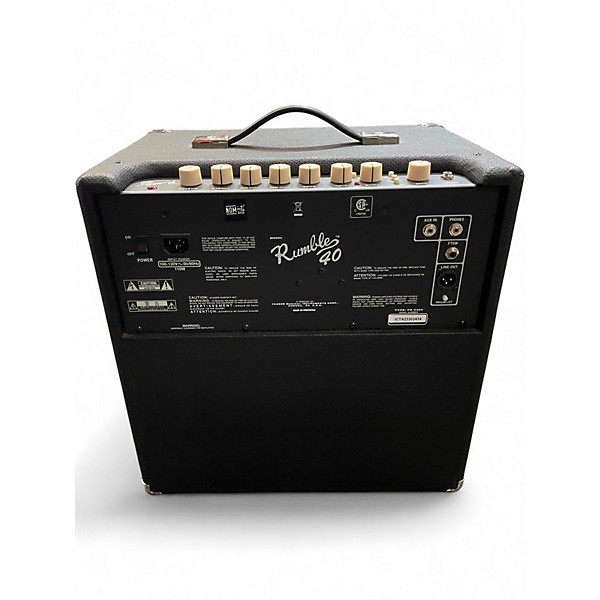 Used Fender Rumble V3 40W 1x10 Bass Combo Amp