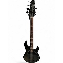 Used Sterling by Music Man Ray35 5 String Trans Black Electric Bass Guitar