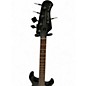 Used Sterling by Music Man Ray35 5 String Trans Black Electric Bass Guitar