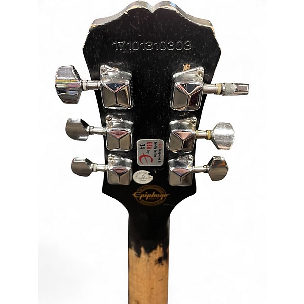 Used Epiphone Les Paul Special Worn Natural Solid Body Electric Guitar