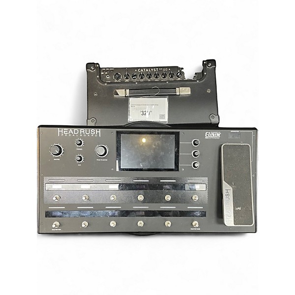 Used HeadRush eleven hd expanded Pedal Board