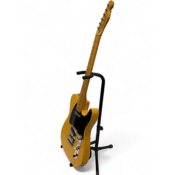 Used 2011 Fender Special Edition Deluxe Ash Telecaster Butterscotch Blonde Solid Body Electric Guitar