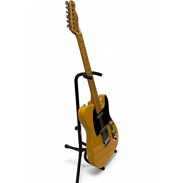 Used 2011 Fender Special Edition Deluxe Ash Telecaster Butterscotch Blonde Solid Body Electric Guitar