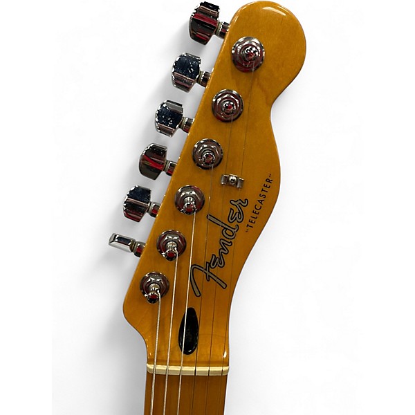 Used 2011 Fender Special Edition Deluxe Ash Telecaster Butterscotch Blonde Solid Body Electric Guitar