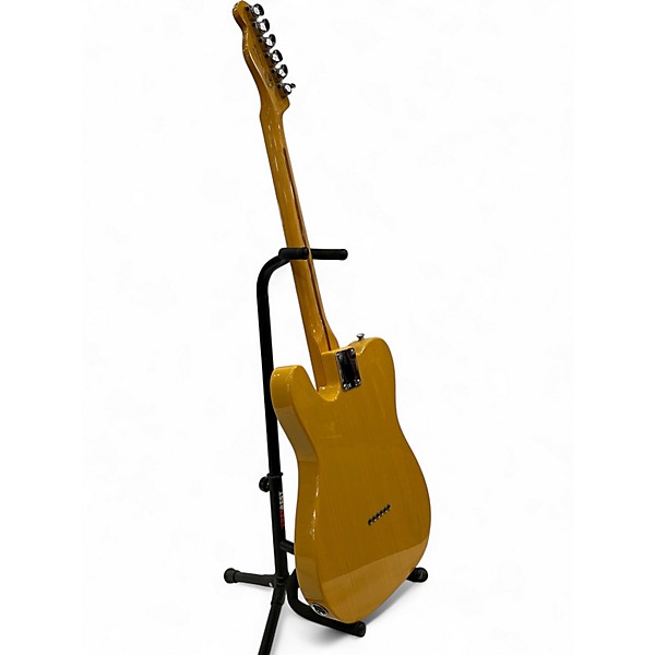 Used 2011 Fender Special Edition Deluxe Ash Telecaster Butterscotch Blonde Solid Body Electric Guitar