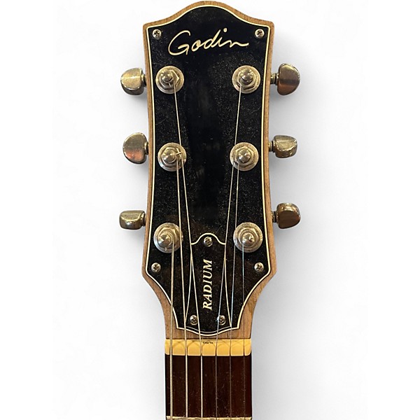 Used Godin RADIUM Natural Solid Body Electric Guitar
