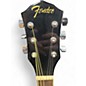 Used Fender FA135CE Concert Black Acoustic Electric Guitar