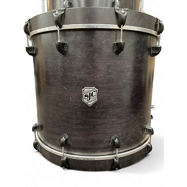 Used 2019 SJC Drums 3 Piece Tour Series Black Drum Kit