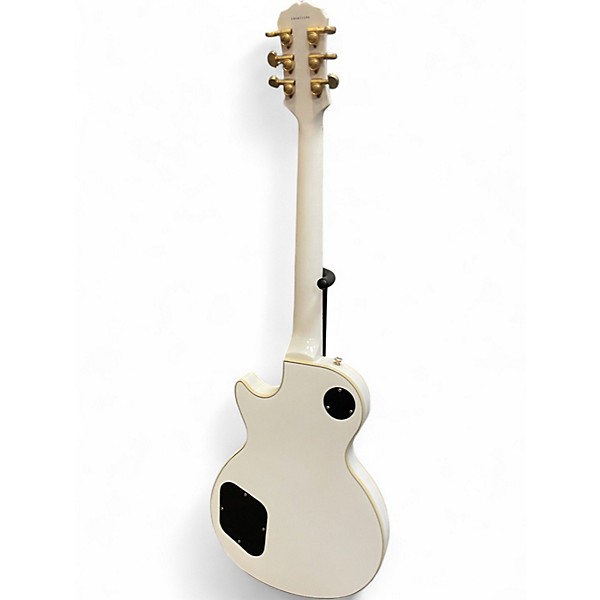 Used Epiphone Les paul custom Antique White Solid Body Electric Guitar