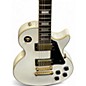 Used Epiphone Les paul custom Antique White Solid Body Electric Guitar