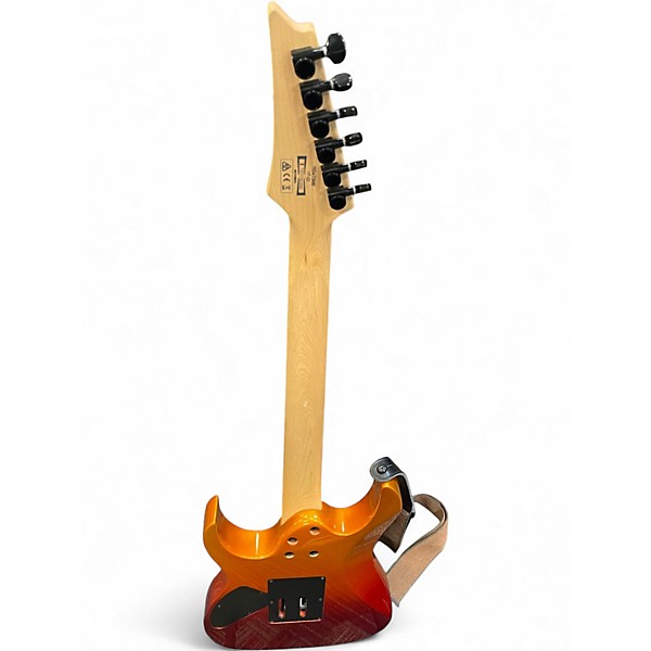 Used Ibanez RG47OMB Metallic Orange Solid Body Electric Guitar