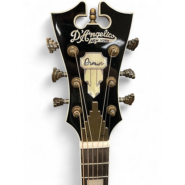 Used D'Angelico Premier Gramercy Natural Acoustic Electric Guitar