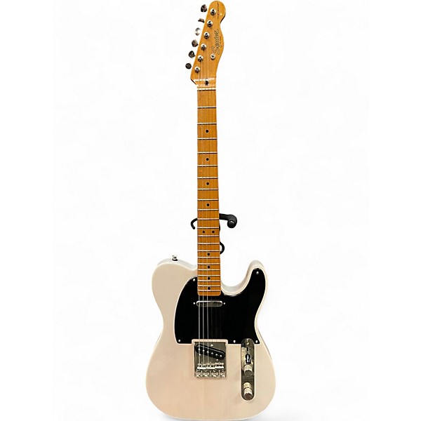Used Squier Classic Vibe 1950S Telecaster White Blonde Solid Body Electric Guitar