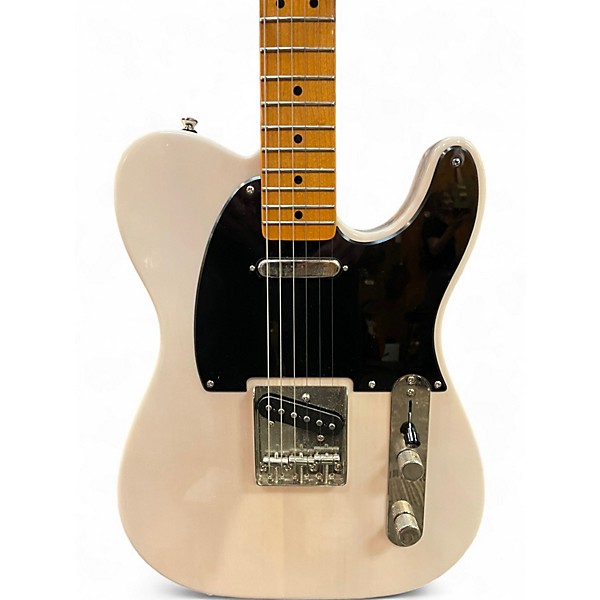 Used Squier Classic Vibe 1950S Telecaster White Blonde Solid Body Electric Guitar