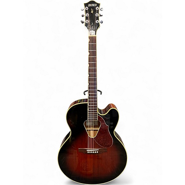 Used Gretsch Guitars G3700 Brown Sunburst Acoustic Electric Guitar
