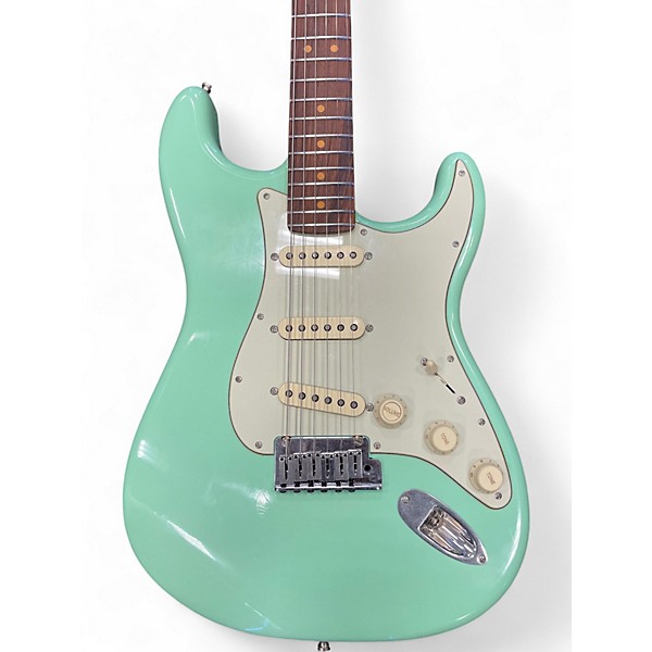 Used 2025 Fender American Ultra Luxe Vintage '60s Stratocaster Seafoam Green Solid Body Electric Guitar