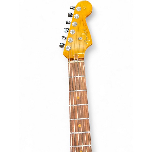 Used 2025 Fender American Ultra Luxe Vintage '60s Stratocaster Seafoam Green Solid Body Electric Guitar