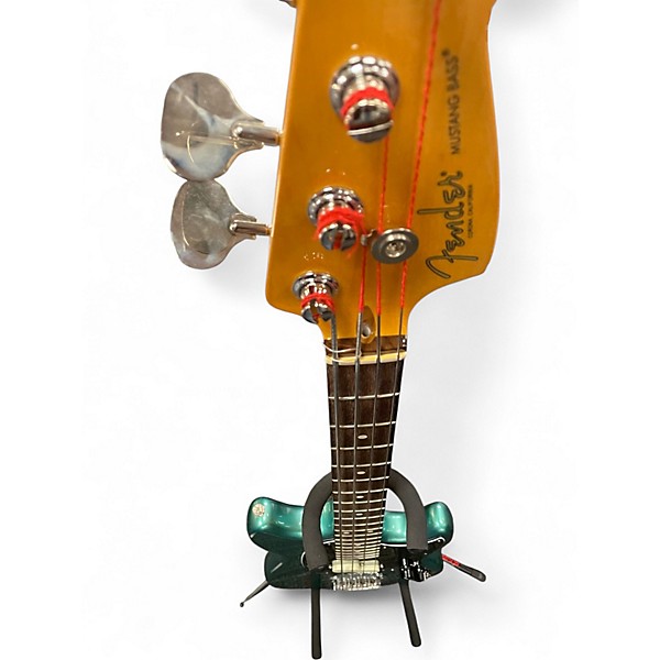 Used Fender AMERICAN PROFESSIONAL MUSTANG BASS Sherwood Green Metallic Electric Bass Guitar